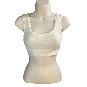 SKIMS Scoop Neck Bralette Women Large Lounge Minimalist Clean Girl Athleisure
